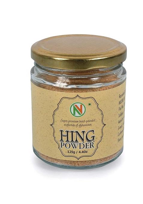 Nature Vit Naturevit Pure Afghan Hing Powder 250 Gram [125G X 2 Jars] | Premium Asafoetida Strong Aroma & Authentic Taste Tempering Spice For Indian Cooking