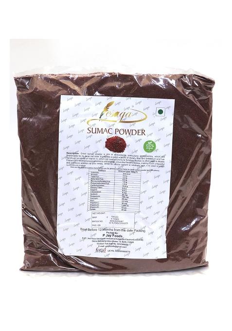 Le Saga Lesaga Premium Sumac Powder Authentic Middle Eastern Spice With Tangy Citrus Flavor 100% Natural, No Additives Perfect For Salads, Marinades, Kebabs & Seasoning Blends Imported Gourmet Quality 500Gm (500Gm)