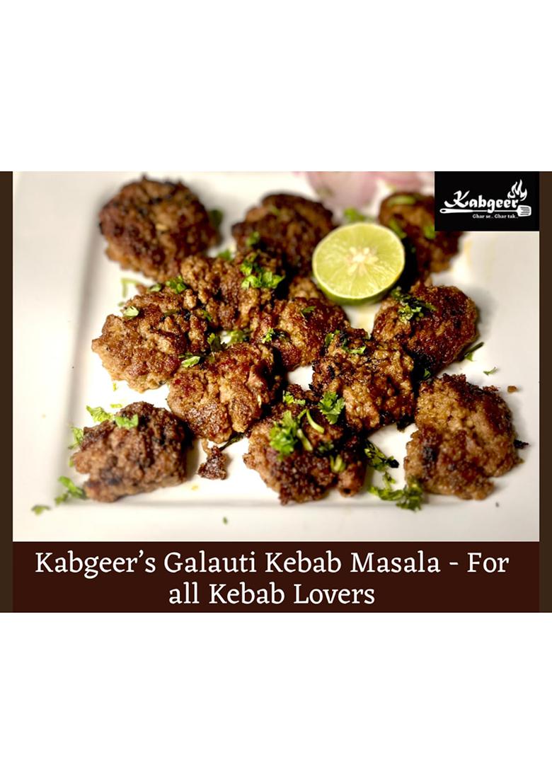 Kabgeer Galauti Kebab Masala 50G | Authentic Lucknowi Spice Mix Ready-To-Cook, Aromatic & Flavorful Blend For Tender Kebabs