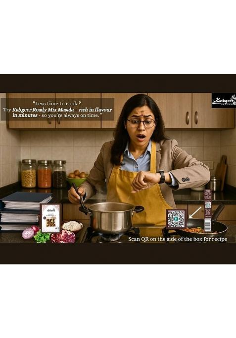 Kabgeer Galauti Kebab Masala 50G | Authentic Lucknowi Spice Mix Ready-To-Cook, Aromatic & Flavorful Blend For Tender Kebabs