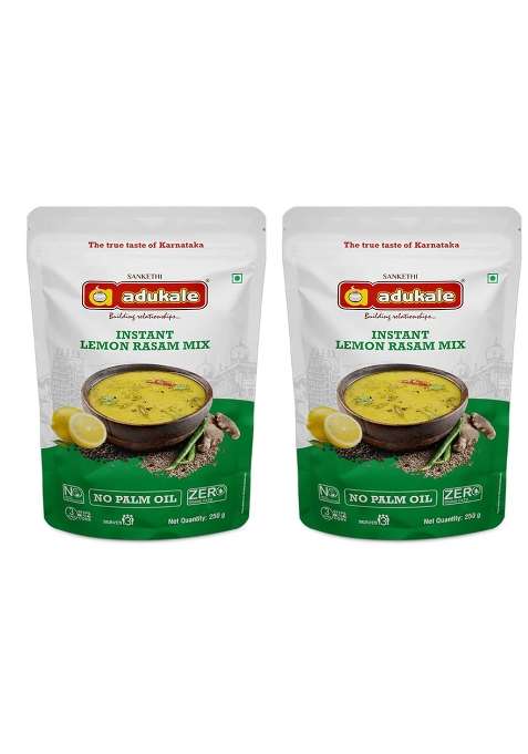 Adukale Instant Lemon Rasam, 200G (Set Of 2)