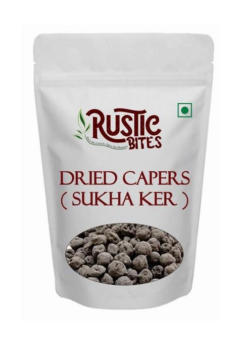 Rustic Bites Organic Dried Ker | Capparis Decidua, Capers, Kair, Ker, & Keir Panchkutta Ingredient - 100Gm