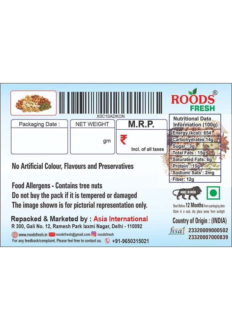 Roods Fresh Combo Pack Of Whole Natural Himalayan Black Salt Crystals | Kala Namak And Pink 400 G Each - Indya