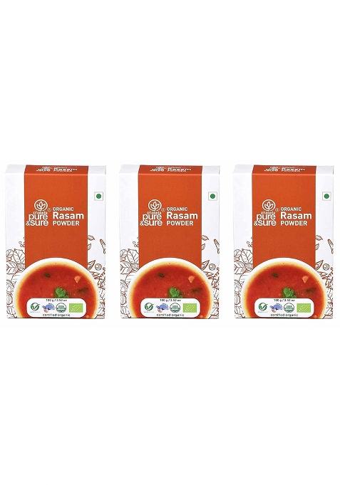Phalada Pure & Sure Organic Rasam Powder 100Gms X Pack Of 3