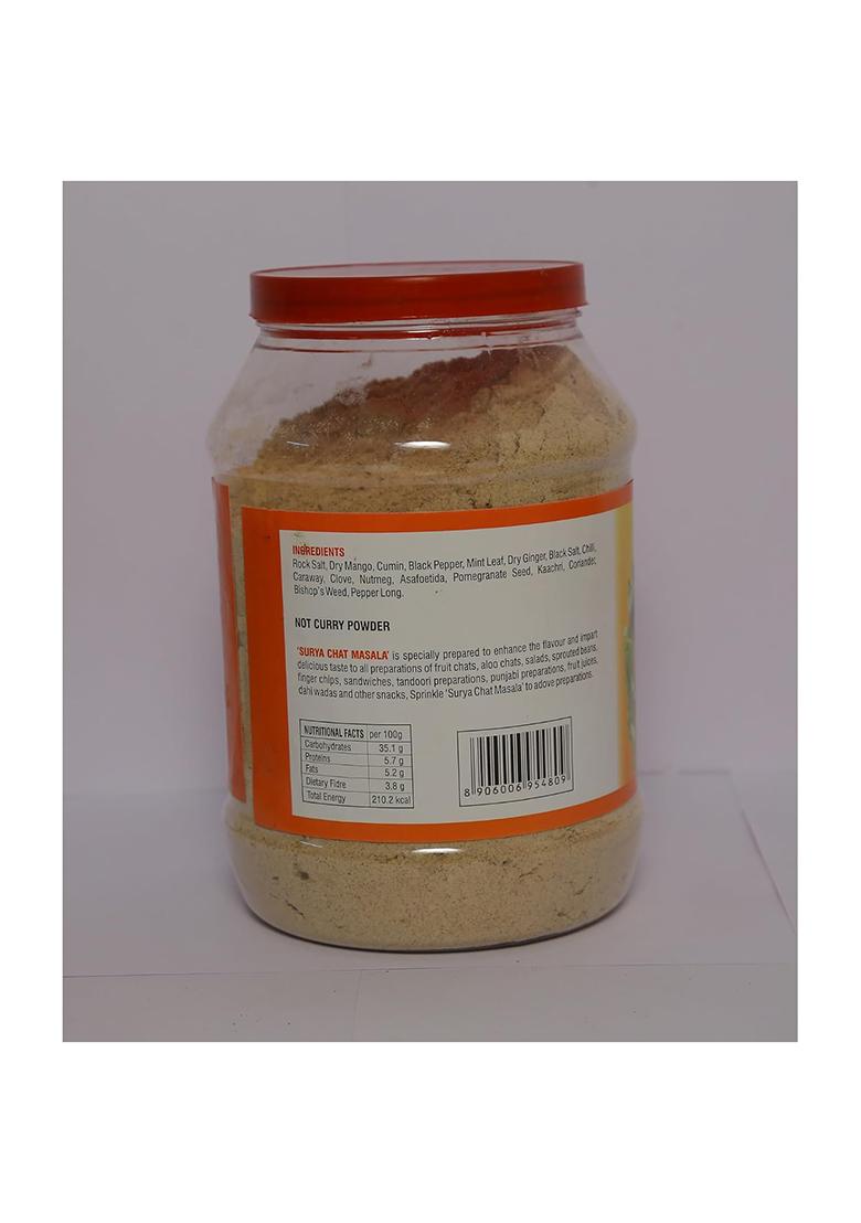 Surya Hf,Surya 1Kg Chat Masala |Tasty & Tangy |Ready To Eat |Sprinkle And Make It Chatpata