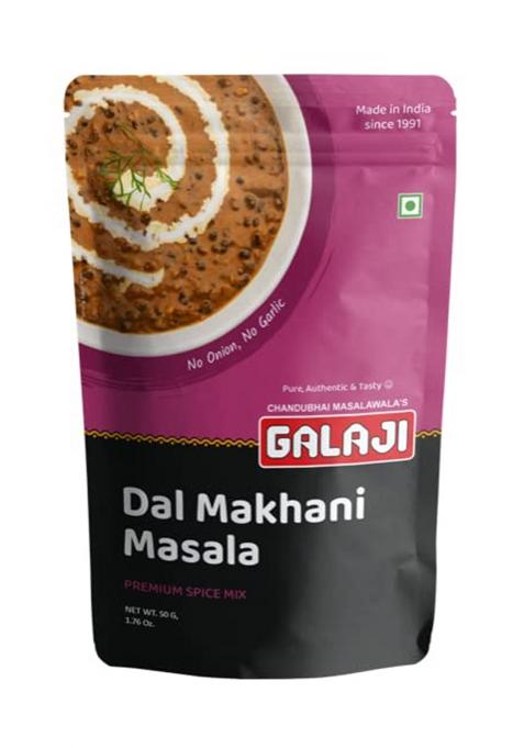 Galaji Dal Makhani Masala | 50 Grams Zip Lock Packing| No Artificial Colors| Preservative Pure Spices