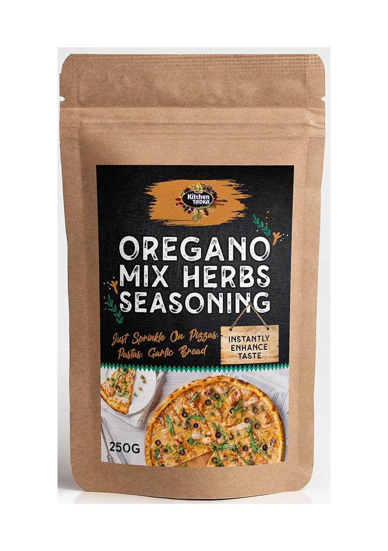 Kitchen Tadka Tadka|Oregano|Mix Herbs|Seasoning|Mixed|Pizza|Pasta|Italian|250Gm