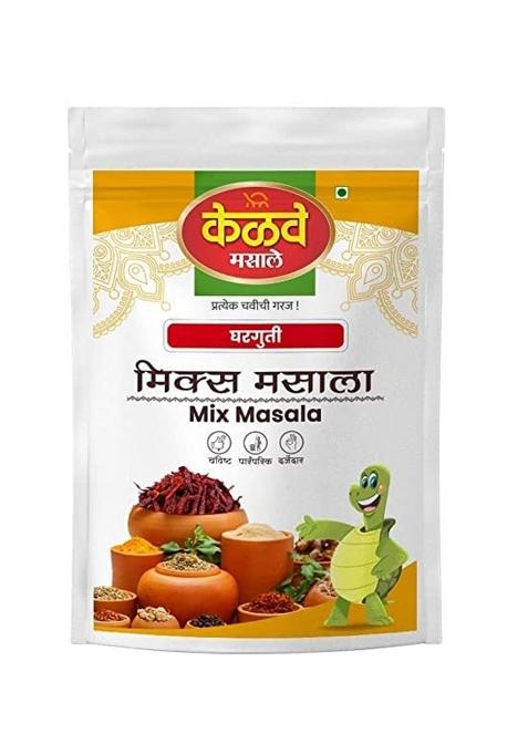 Kelve Masale Mix Masala | Indian Spice Mixed Spices Blend Easy To Cook No Artificial Colours Flavour For Healthy Delicious Cooking Zip Lock Pack 250Gm (Pack Of 1)