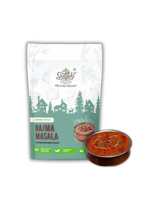 Saatyaki Naturals Jammu Rajma Masala (100Gm) 100% Pure, Freshly Ground Spice For Cooking, Non-Gmo, Gluten-Free Perfect Curries, Marinades, And Seasoning