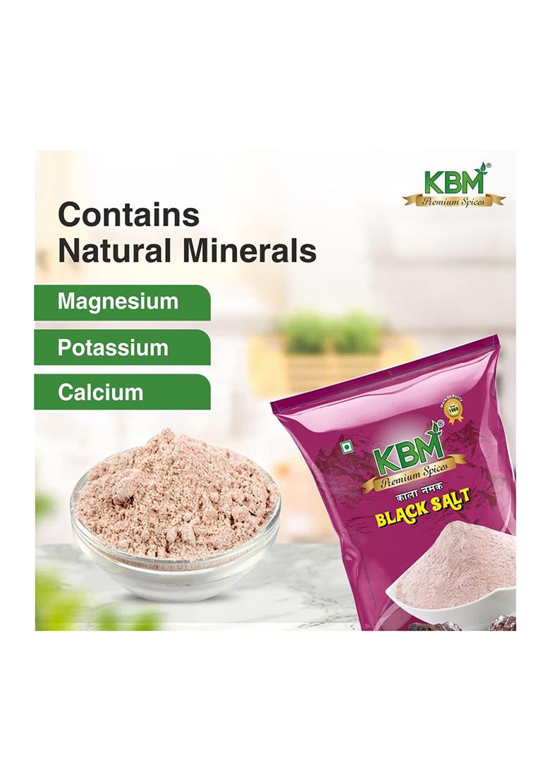 Kbm Premium Spices Himalayan Black Salt