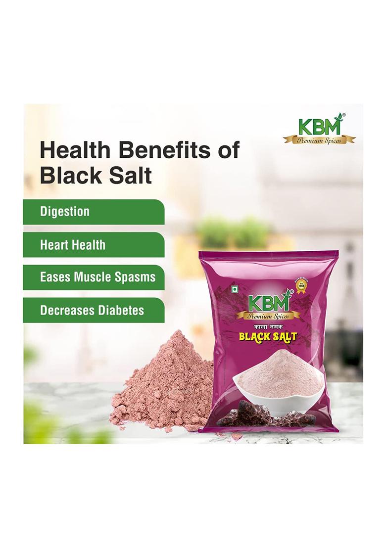 Kbm Premium Spices Himalayan Black Salt
