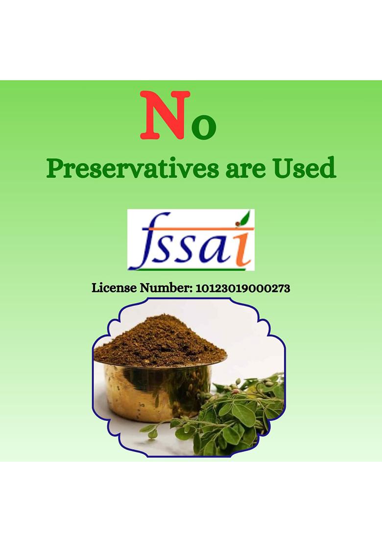 Dhanjeera'S Munagaku Karam/Drumstick Leaves Karam ( )/ Home Made/Andhra Style/Manjeera Foods From Dhanjeera (200 Gm)