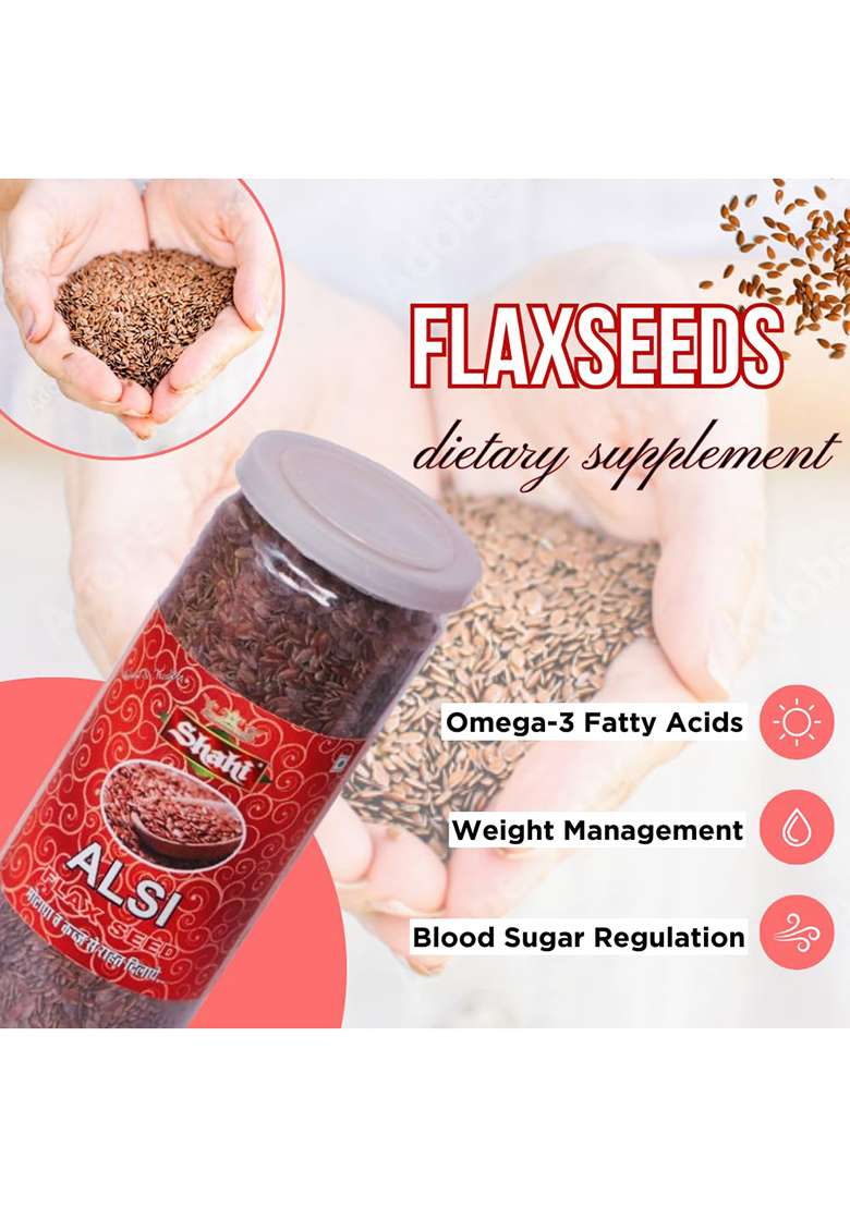 Shahi Organic Premium Roasted Flax Seeds 200G & Dill(Suva) Pack | Alsi Rich In Omega-3 Fiber (Flaxseed) For Hair Growth Sathakuppai Suva/Soowa Dana Aromatic Spice Culinary Delights Digestive Wellness - Indya
