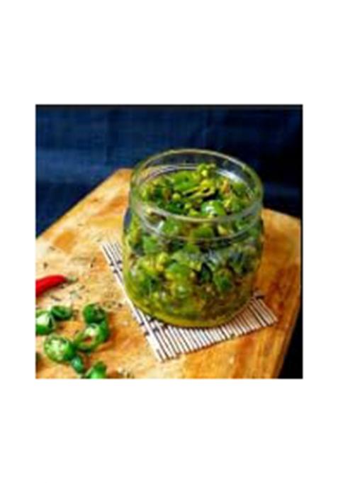 Rajasthan Desi Food Cart Bazaar Rajasthani Home Made Athana Mirch Pickle, Chilli Pickle