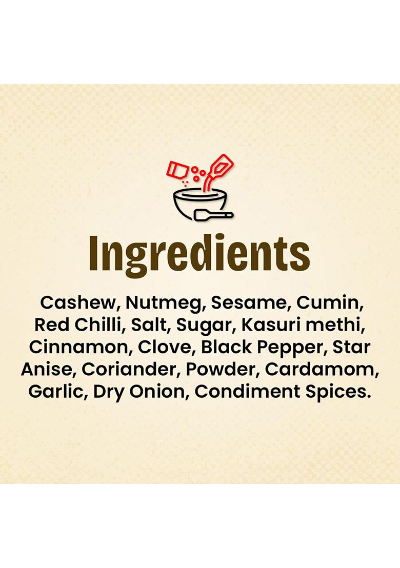 Golers Quick Eat Red Gravy | Instant Punjabi Mix Ready To Cook Indian Food Heat And Meal Pure Veg. 100Gm