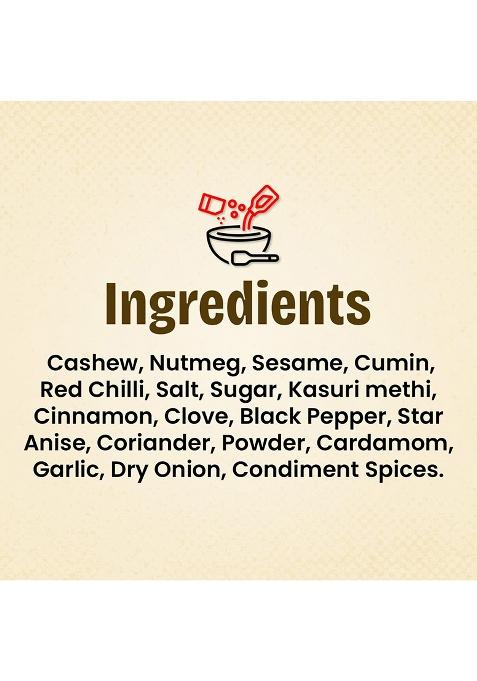 Golers Quick Eat Red Gravy | Instant Punjabi Mix Ready To Cook Indian Food Heat And Meal Pure Veg. 100Gm