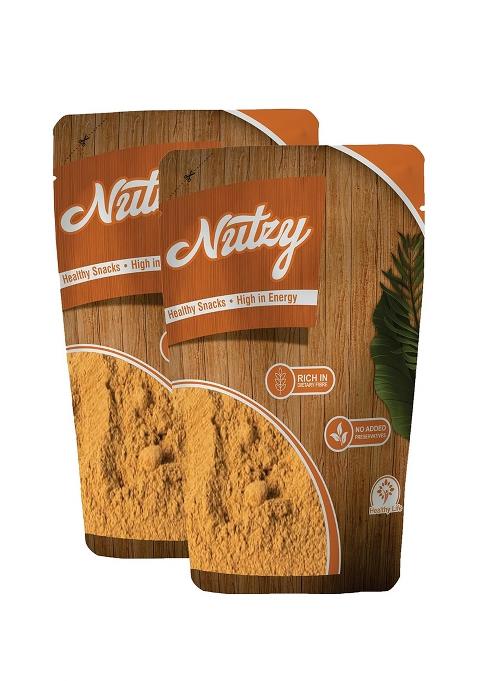 Nutzy Imli Powder 500 Grams (250 X 2) Tamarind For Instant Tangy Twist Chaats, Masalas, Chutney Pani Puri, Sambhar, Rasam, & Curry Gravies Rich In Antioxidants Anti Inflammatory Adds Chatpata Tastae | 'Puli , Chintapandu Hunase Puli - Podi ' Easily Ready To Use