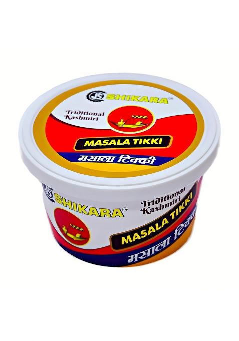 Js Shikara Premium Kashmiri Masala Tikki Paste, 2 Jars Of 250 Grams Each