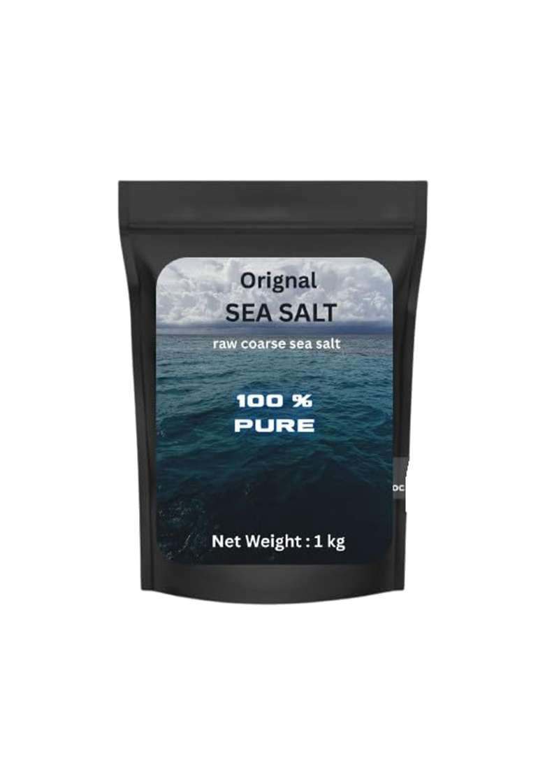 Columbus Health Original Sea Salt 1000G | 100% Natural, 82 Mineral Blend - Indya