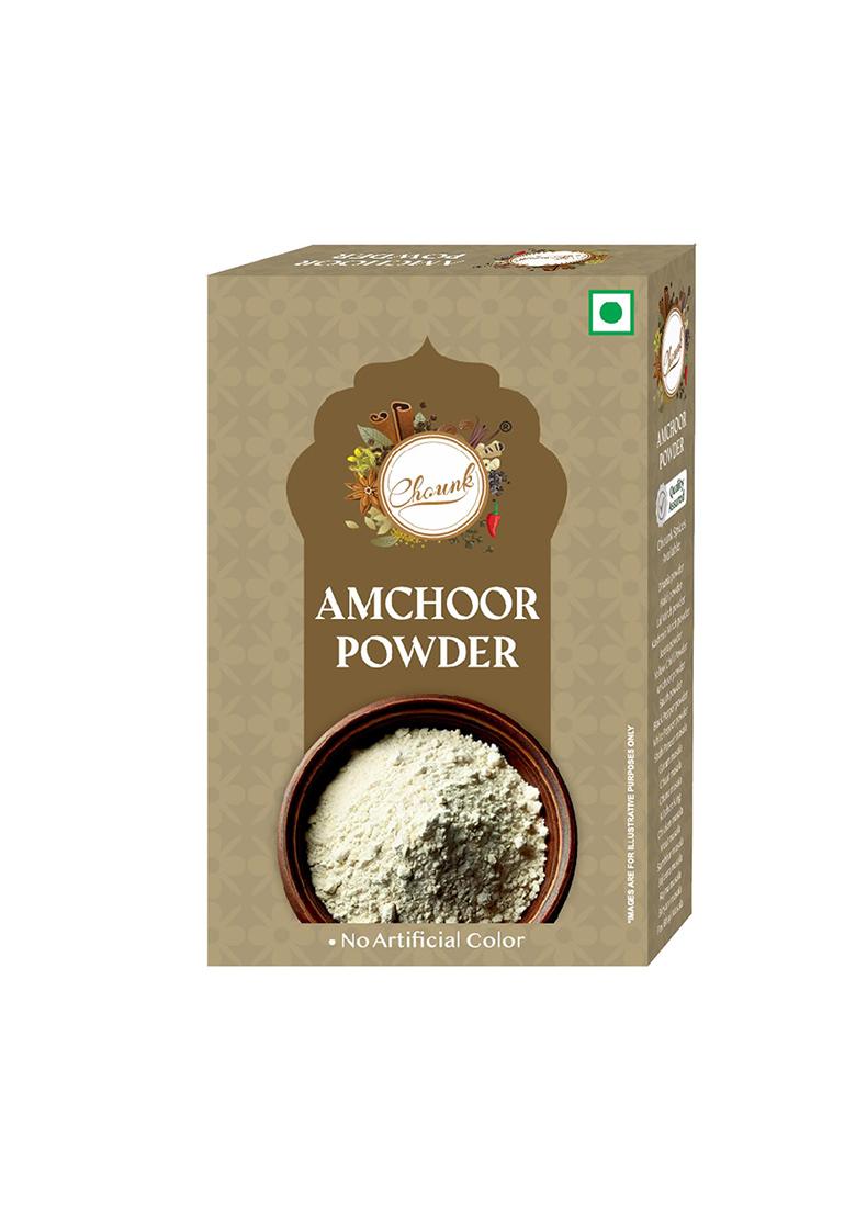 Chounk Natural Amchoor Powder Masala | Dry Mango Powders With No Added Flavors & Preservatives Aam Amchur 700Gm (100 Gram X Pack Of 7)