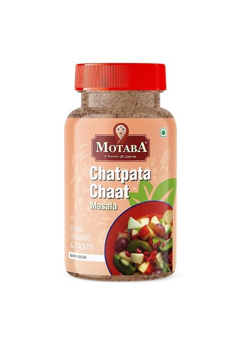 Motaba Chaat Masala Powder Jar 500Gram / Zingy & Tangy/Turn Everything Delicious/Hygienically Packed/No Preservatives- 500 Gms (Pack Of 1)
