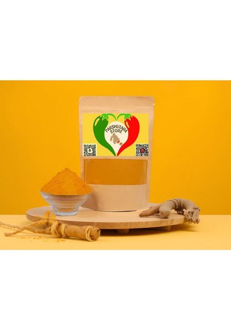 Parshutara Haldi Turmeric Powder Chemical Free (Kachi Powder) Antioxidant 100Gm