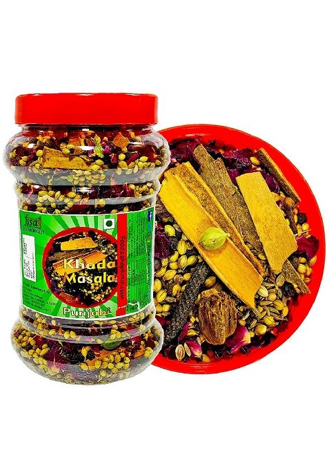 Foods.Shopkruz Amritsari Garam Masala Sabut Whole 180 Gm Mix Khada Masala, Organic Anise,Cardamom,Cinnamon,Cumin,Ginger, Kali Mirch