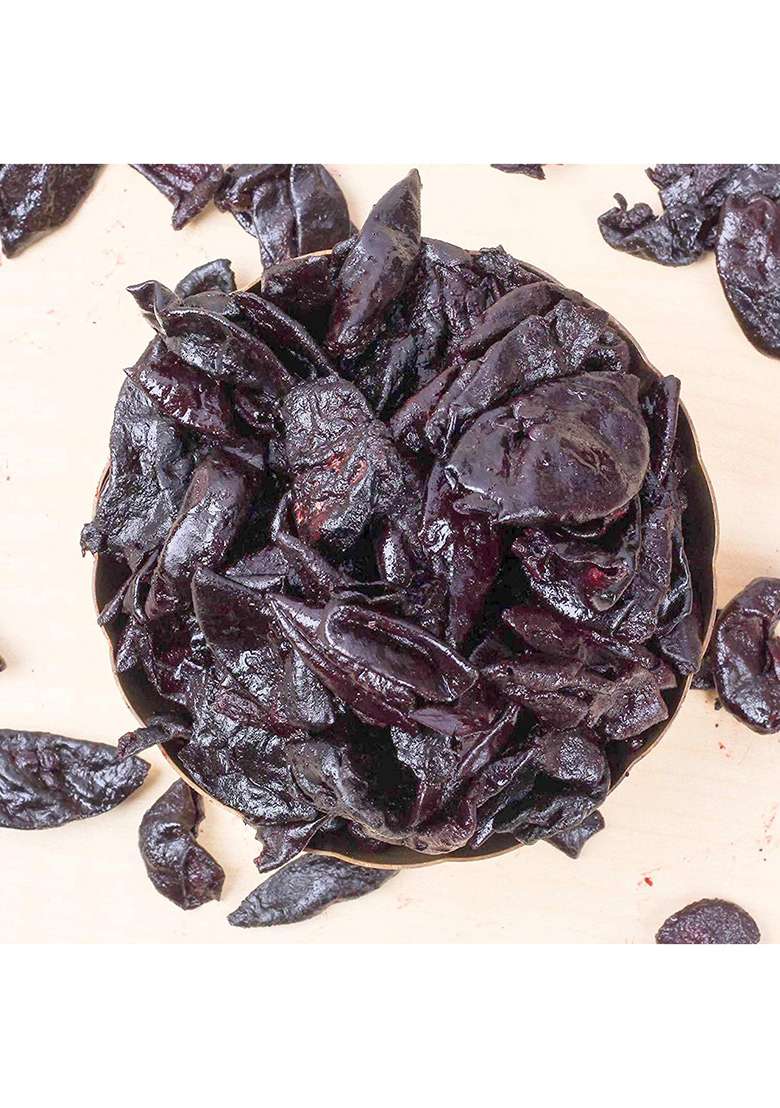 A D Food & Herbs Organic Dried Kokum Rind/Gracinia Indica/Malabar Tamarind Rind For Curries Dishes (100 Gms) - Indya