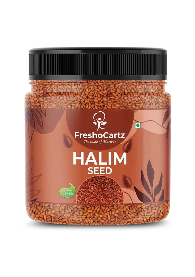 Freshocartz Garden Cress Halim Seeds | Asaliya For Eating Non Gmo High In Fibre & Omega 3 Immunity Booster Aliv - Jar Pack (Asaliya, 400G (Pack Of 3)) - Indya