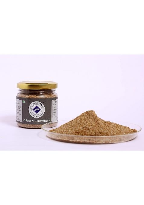 Jyoti Ben'S Chaas (Buttermilk) | Fruit Masala 200G Fresh & Natural Ready To Sprinkle Chhach Powder No Artificial Colour Flavour Added