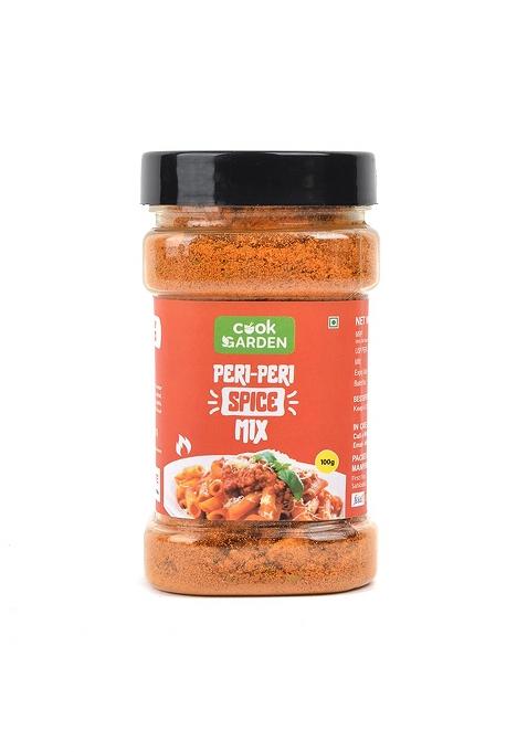 Cookgarden Peri Spice Mix Masala 100G | Exotic Spices Multi-Purpose Seasoning Trans Fat Free Vegan Zero Added Colours, Fillers, Additives & Preservatives