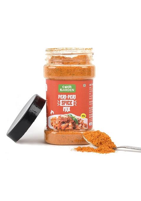Cookgarden Peri Spice Mix Masala 100G | Exotic Spices Multi-Purpose Seasoning Trans Fat Free Vegan Zero Added Colours, Fillers, Additives & Preservatives
