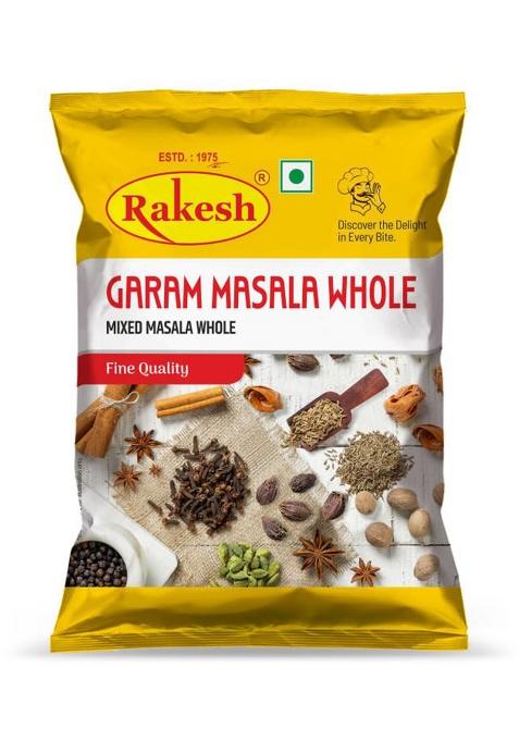 Rakesh Group Whole Garam Masala 50G Combo Pack (6Pcs)