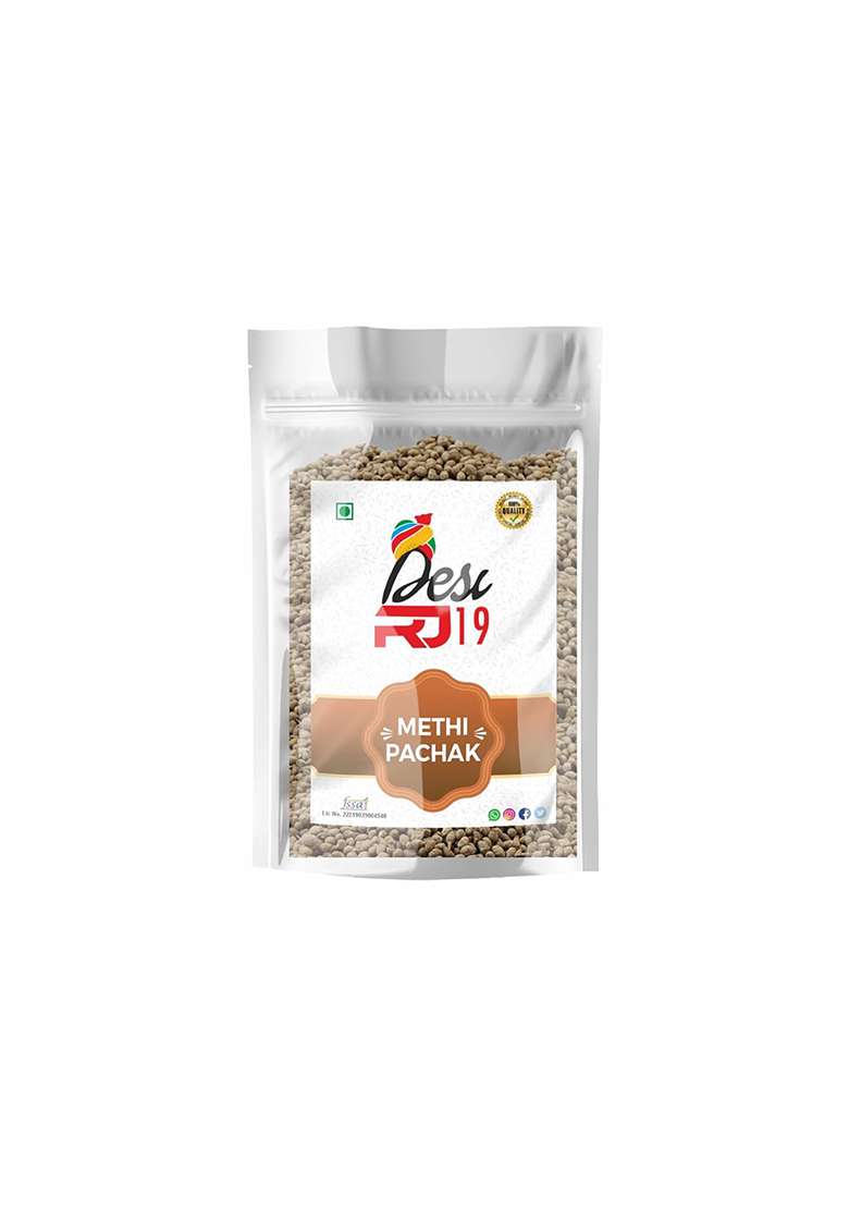Desi Rj19 Methi Pachak Natural Granules/Methi For Chronic Constipation, Gas, Acidity, And Other Digestion Purposes (800G) - Indya