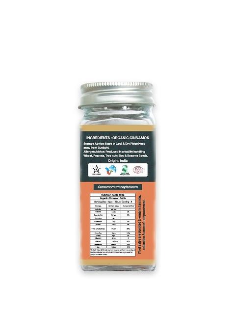 Farm Organic Cinnamon Sticks 20G Dalchini Shuddh & Aromatic Indian Spice For Everyday Cooking, Ghar Ka Asli Swad Aur Khushboo