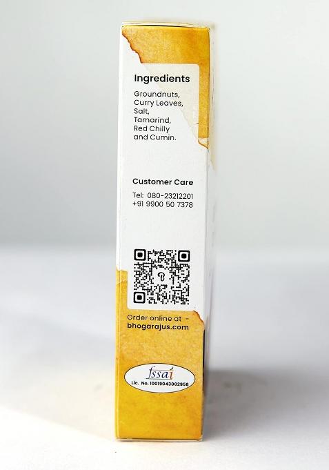 Bhogarajus Healthy & Tasty Ready To Eat Groundnut Chutney Pudi 100G Mix With Ghee Just Plain Podi Be Eaten Along Idlis, Dosas, Uttapams, Upmas