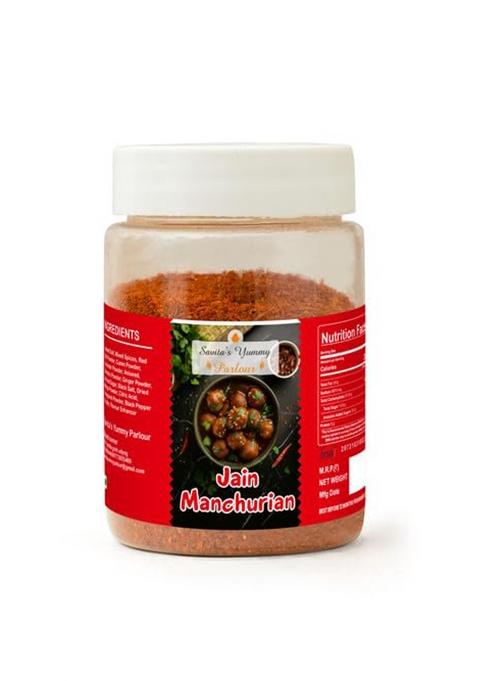 Savita'S Yummy Parlour Savita S Jain Manchurian Masala | Authentic Spice Mix No Onion, Garlic Perfect For Indo-Chinese Dishes 100G