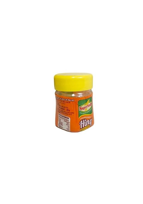 Saptrishi Hing Powder Premium Asafoetida For Indian Cooking | 20 Gm Strong Aroma & Taste Natural Digestive Spice