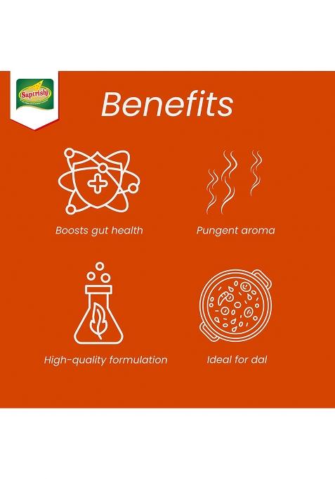 Saptrishi Hing Powder Premium Asafoetida For Indian Cooking | 20 Gm Strong Aroma & Taste Natural Digestive Spice