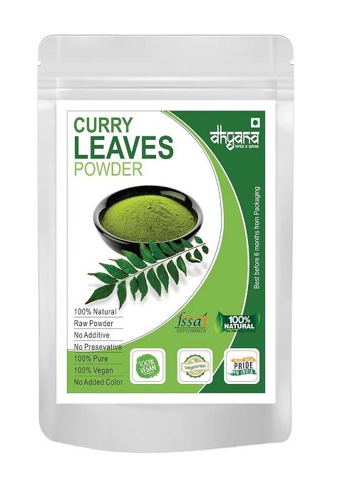 Generic Dhyana Exim Curry Leaves Powder 1Kg (500Gm X 2 Pack) Kadi Patta | Karibevu Karuveppilai