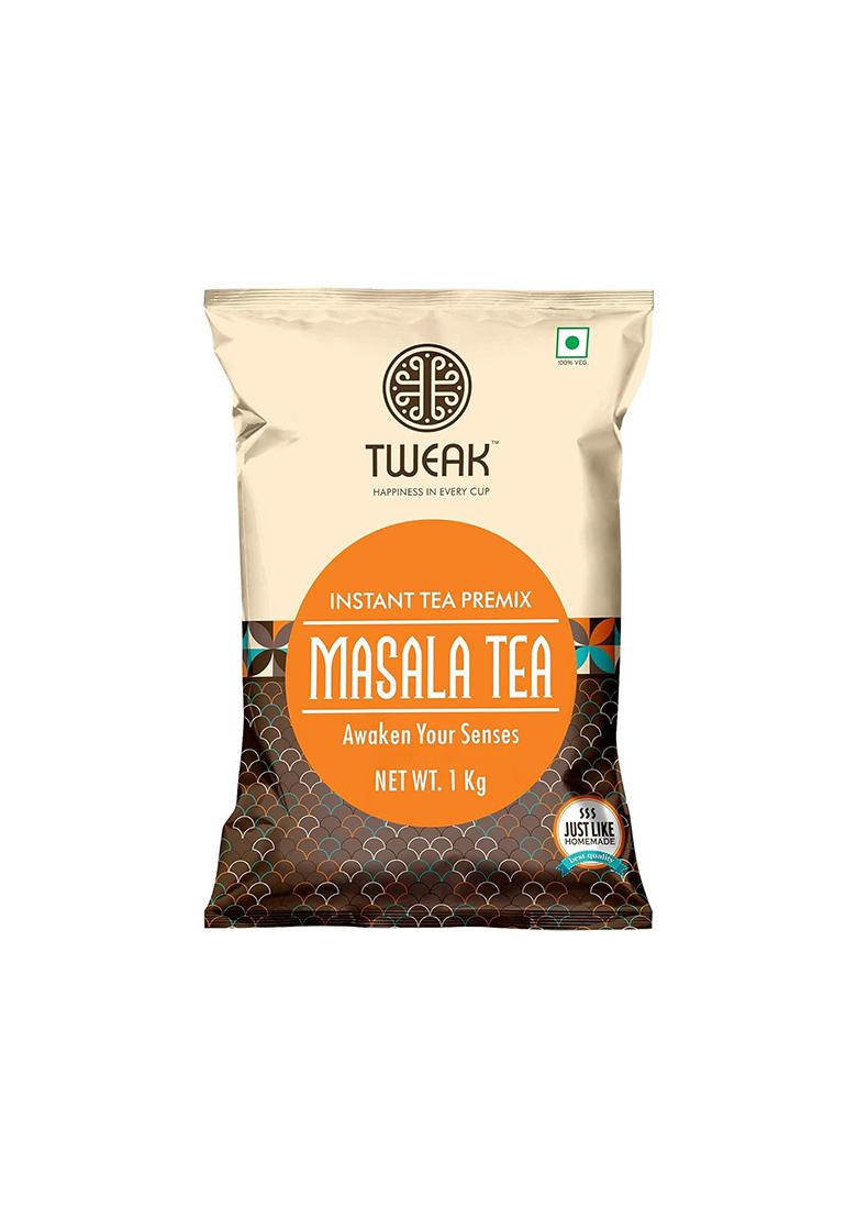 Tweak Instant Masala Tea Premix 1Kg X 6 Packs | Premium Chai Powder Super Saver Combo Makes Approx 62 Cups Of 100Ml From 1 Kg