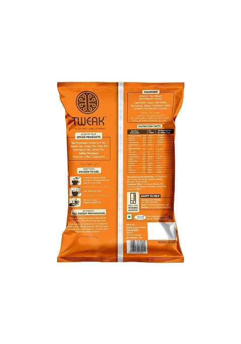 Tweak Instant Masala Tea Premix 1Kg X 6 Packs | Premium Chai Powder Super Saver Combo Makes Approx 62 Cups Of 100Ml From 1 Kg