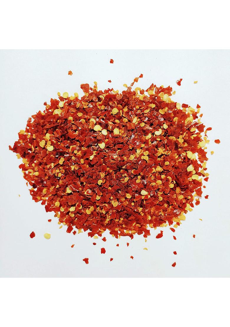 Marwar Chilli Flakes (Dry, Red And Spicy) (250 Grams)