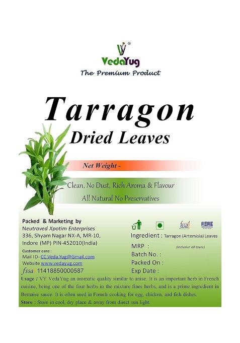 Vy Vedayug Tarragon Leaves, Mediterranean Culinary Herb For Citrus Tea/Sauce/Salads