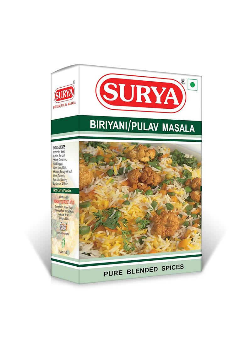 Surya Hf, 50Gm Biryani Pulav Masala