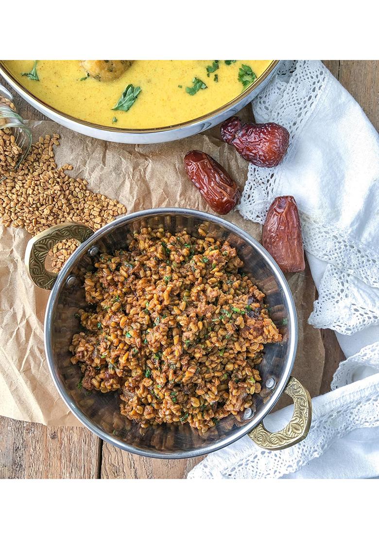 Organic Nature Live Natural Fenugreek Seeds | Methi Dana Whole Rich In Fibre & Iron Ideal For Cooking, Sprouting Home Remedies