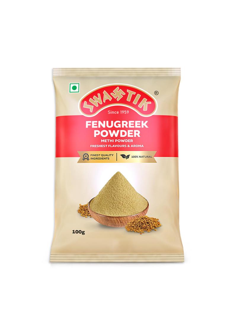Swastik Fenugreek Powder | Rich In Flavour No Added Colours Natural And Authentic (100 Gram)