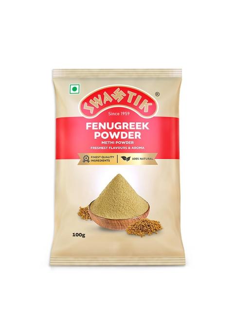 Swastik Fenugreek Powder | Rich In Flavour No Added Colours Natural And Authentic (100 Gram)