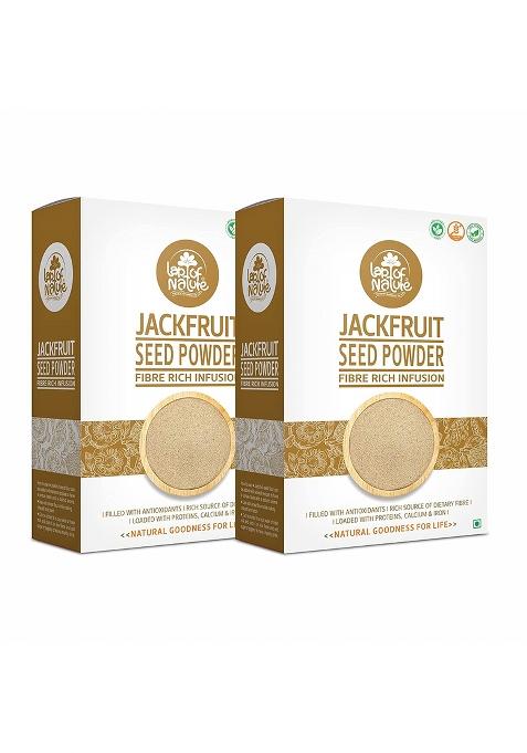 Lapofnature Jackfruit Seed Flour 450Gm | 2X225Gm Helps Improve Digestive Health Relief From Constipation & Indigestion