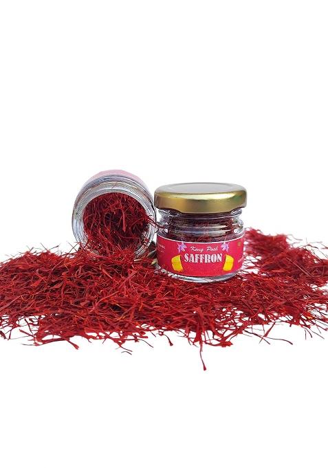 Barkah Kashmir Pampore Mongra Saffron | Kesar For Baby Best Pregnancy Grade Original Pure 1 Gram